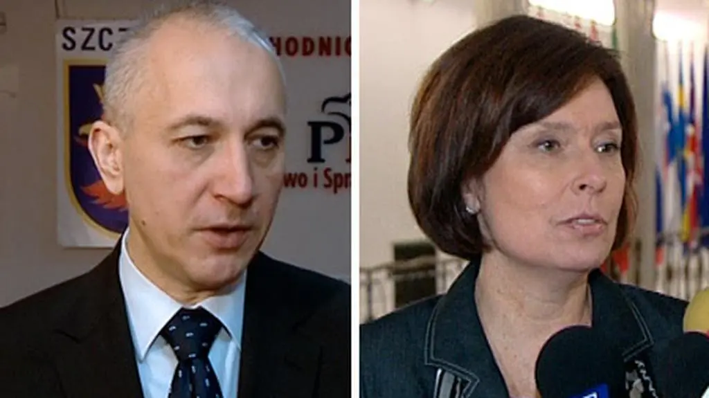 Politycy komentują postrzelenie się prokuratora (TVN24)