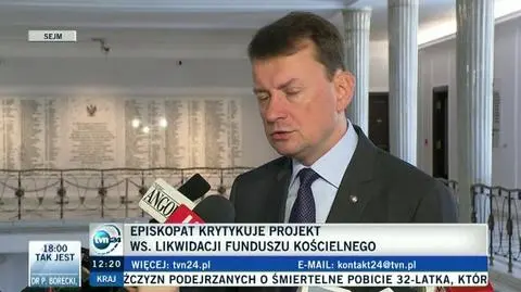 Politycy różnie oceniają pomysł likwidacji Funduszu Kościelnego
