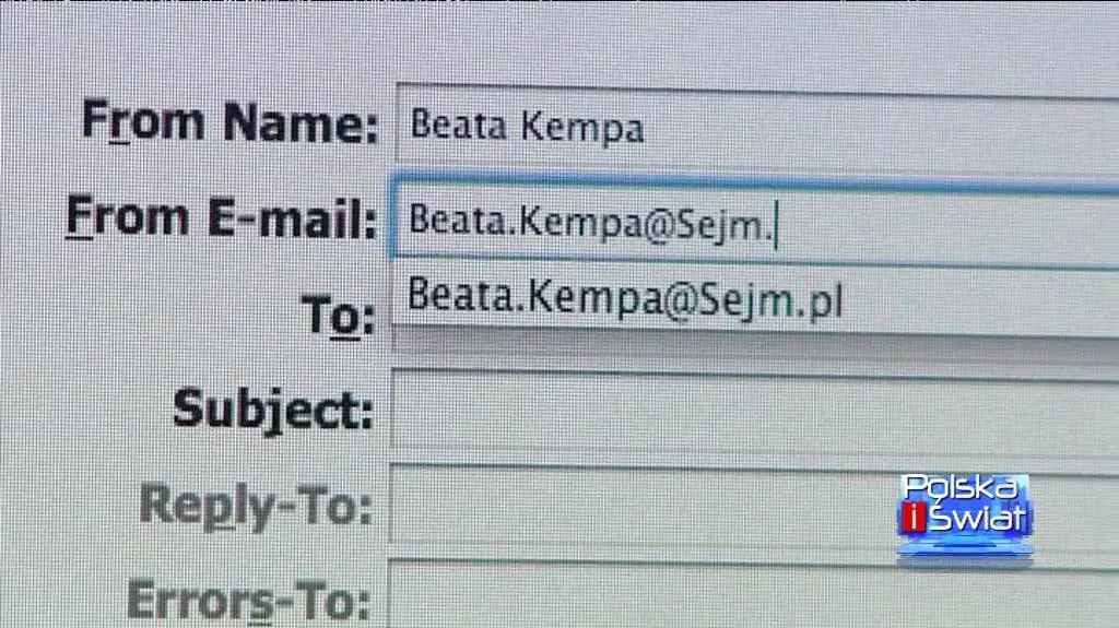 "Polska i Świat" o cyberataku na posłankę
