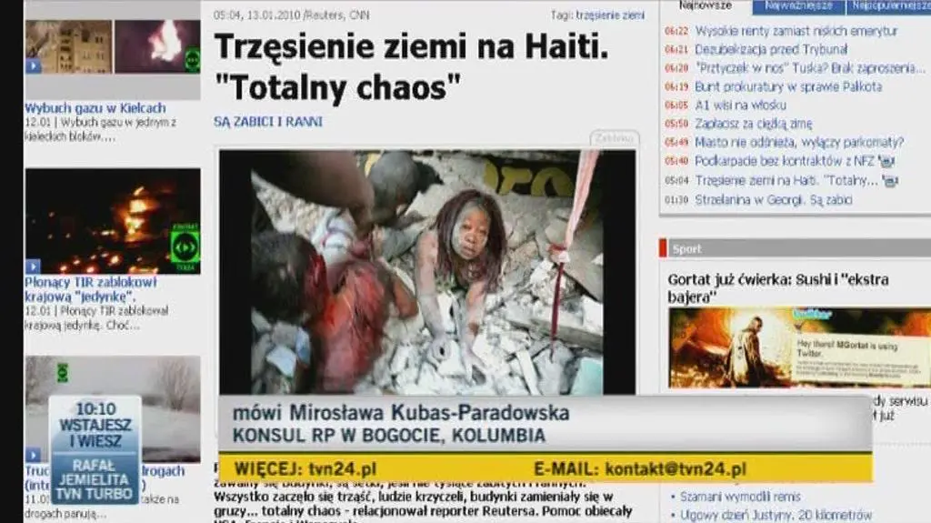 Polska konsul w Bogocie o ewentualnych rannych wśród Polaków (TVN24)