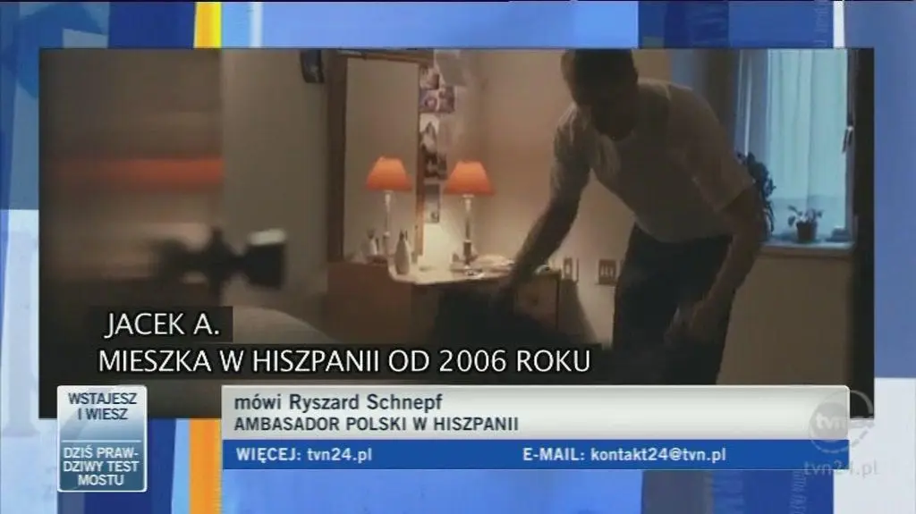 Polski ambasador w Madrycie o reklamie Coca-Coli (TVN24)