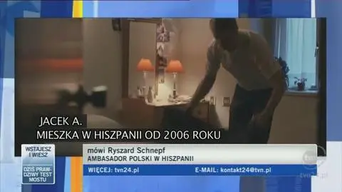 Polski ambasador w Madrycie o reklamie Coca-Coli (TVN24)