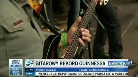 Ponad pięć tysięcy gitarzystów zagrało wspólnie "Hey Joe"