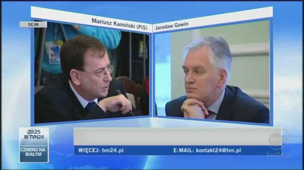 Poseł Mariusz Kamiński (PiS) pyta ministra o konflikt prokuratur (TVN24)