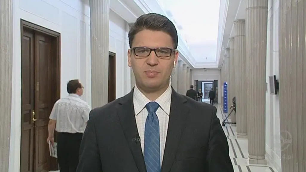 Poseł PiS Mariusz Kamiński/TVN24