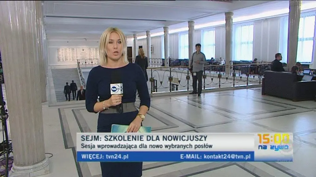 Posłowie przyznają, że szkolenie jest bardzo potrzebne (TVN24)