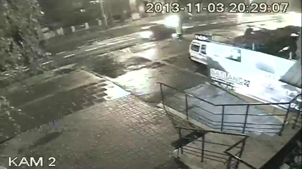 Potrącenie pieszego na przejściu dla pieszych w Gdańsku