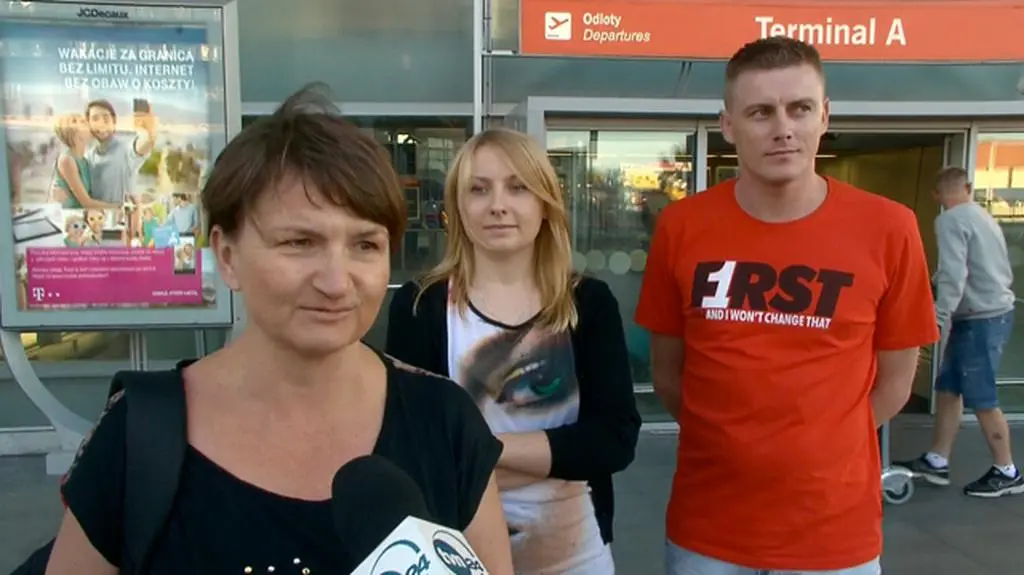 "Powiedzieli, że tam gdzie lecimy jest bardzo spokojnie"