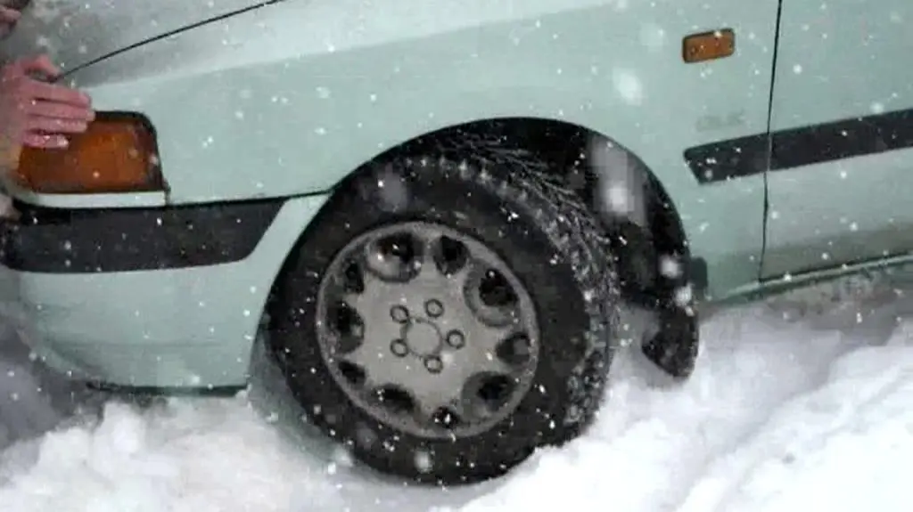 Powrót zimy w Sudetach