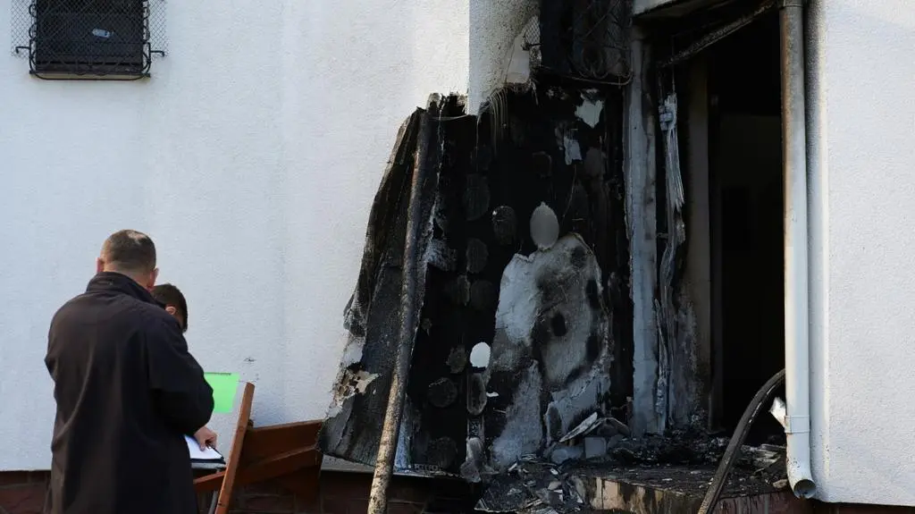 Pożar meczetu w Gdańsku