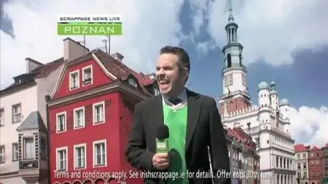 Poznań w irlandzkiej reklamie