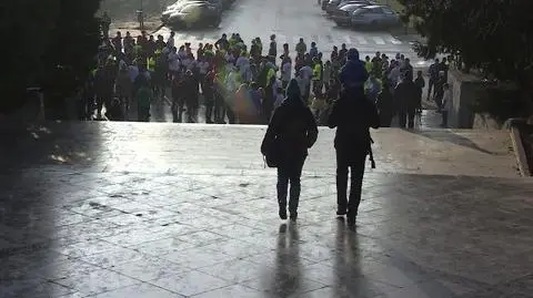 Poznaniacy biegali w Nowy Rok na Cytadeli