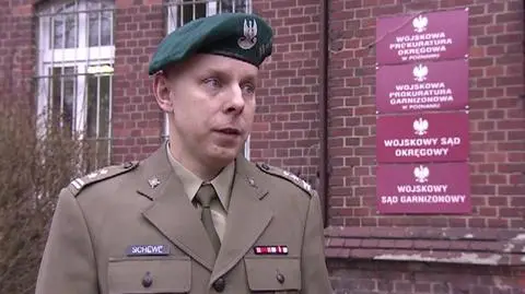 Ppłk. Sławomir Schewe, rzecznik prokuratury wojskowej