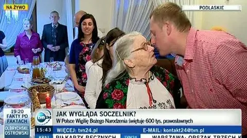 Prawosławna wigilia w Ogrodniczkach 