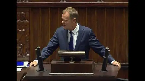 Premier: Nie jestem w stanie zaakceptować dwoistego myślenia polityków PiS