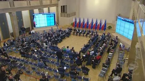 Premier o referendum ws. ACTA (TVN24)