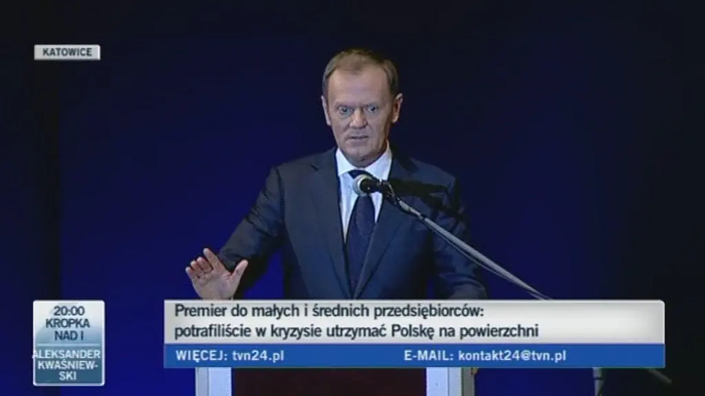 Premier o tym, czego przedsiębiorcy mają prawo oczekiwać od polityków UE (TVN24)