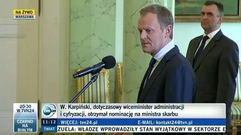 Premier: Oczekuję twardej ręki 