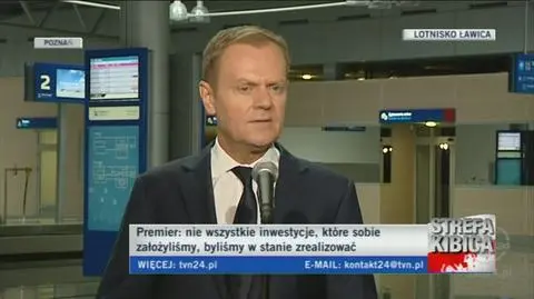 Premier: Ogrom tego przedsięwzięcia niektórych przerósł (TVN24)