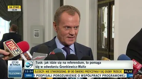 Premier skomentował sprawę odwołania szefa SKW