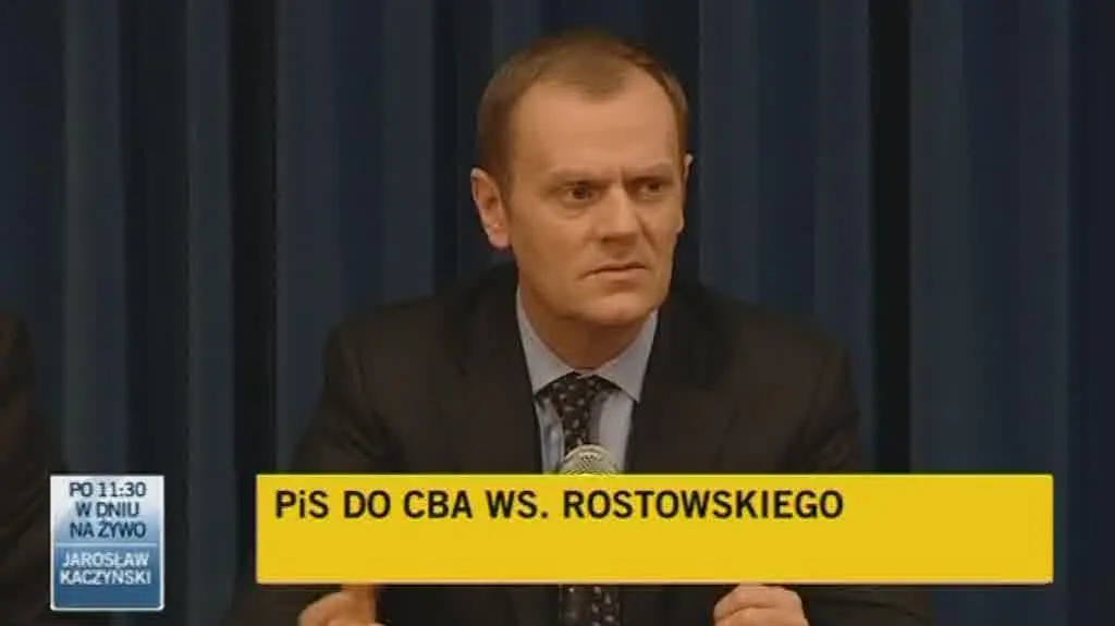 Premier w sprawie ministra finansów