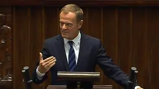 Premier wytknął nieobecność Jarosławowi Kaczyńskiemu