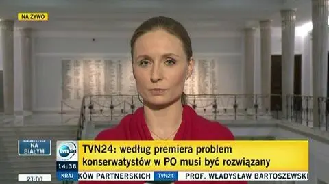 Premier zdyscyplinował klub PO 