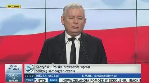 Prezes PiS o zegarku Kamińskiego