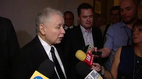 Prezes PiS po głosowaniu ws. komisji śledczej