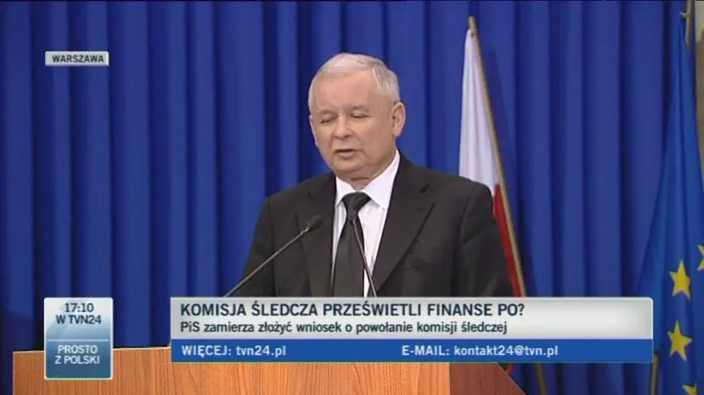 Prezes PiS: Potrzebna komisja śledcza