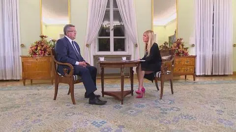Prezydent chwali gest jaki wykonali Donald Tusk i Jarosław Kaczyński
