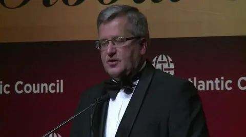 Prezydent dostał nagrodę, opowiedział anegdotę