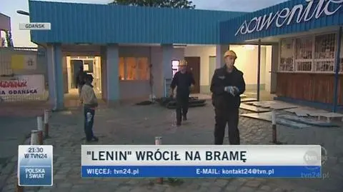 Prezydent Gdańska był pomysłodawcą przywrócenia "Lenina" do stoczni