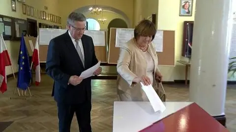 Prezydent głosował w Warszawie