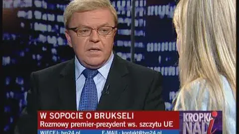 "Prezydent i premier, jak chłopcy w piaskownicy"