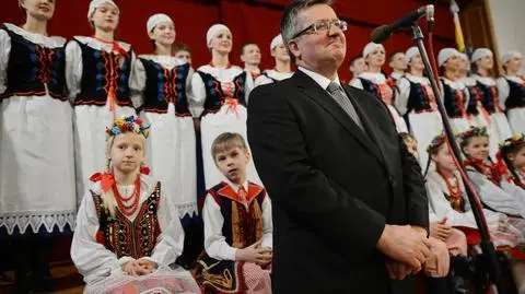 Prezydent Komorowski z wizytą na Litwie