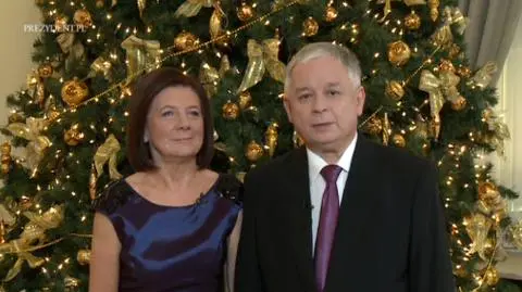 Prezydent Lech Kaczyński życzy Polakom sukcesów