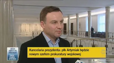 "Prezydent nie miał innego wyjścia" (TVN24)