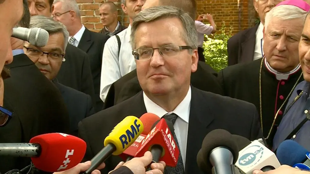 Prezydent o incydencie: Też o tym słyszałem