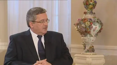 Prezydent o ostatnich miesiącach rządu Donalda Tuska (TVN24)
