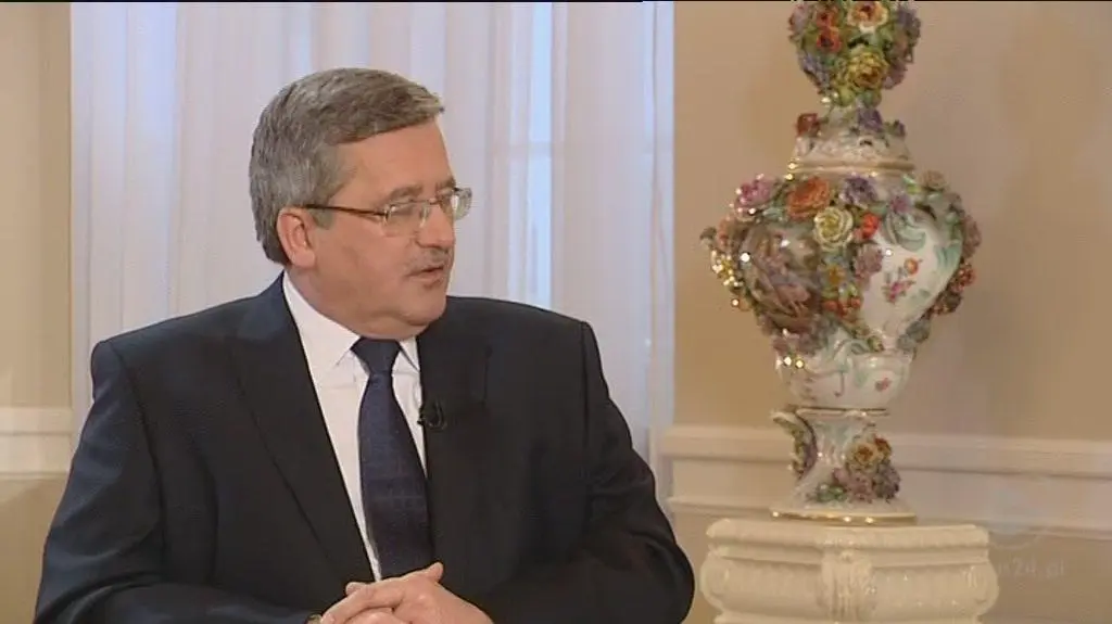 Prezydent o ostatnich miesiącach rządu Donalda Tuska (TVN24)