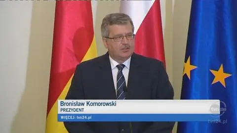 Prezydent o porozumieniu w Niemczech ws. reformy emerytalnej (TVN24)