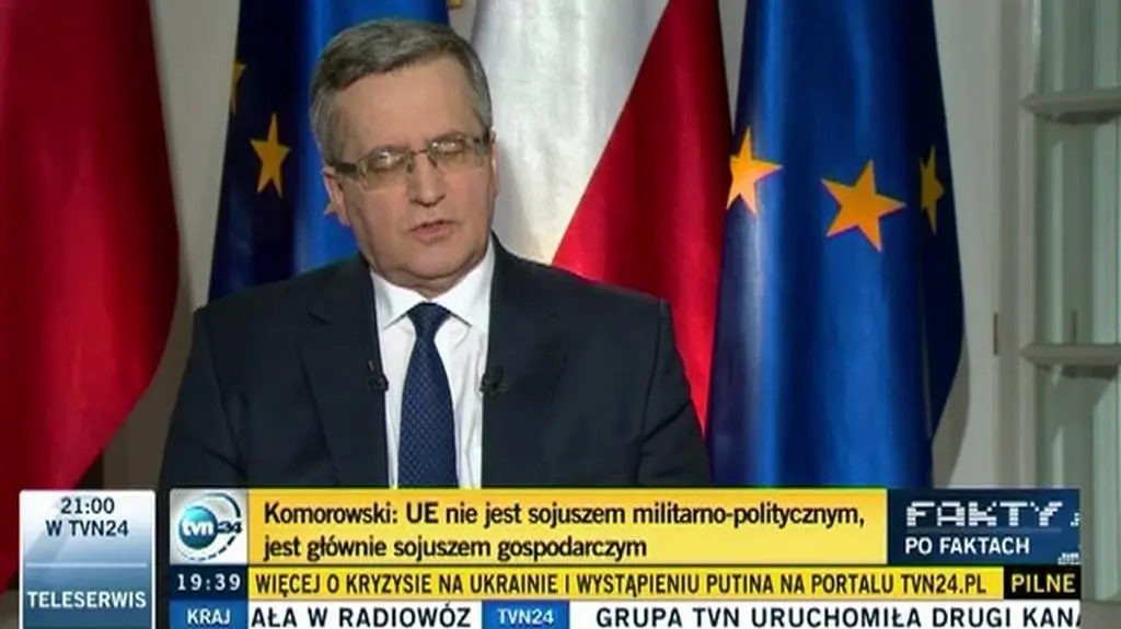 Prezydent o stanowisku USA wobec Rosji i Ukrainy