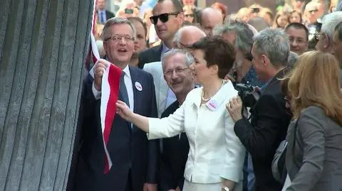 Prezydent odsłonił Memoriał Wolnego Słowa