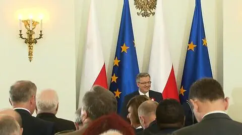 Prezydent odznaczył osoby zasłużone dla integracji europejskiej 