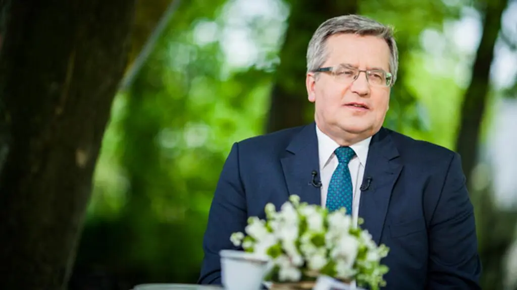 Prezydent skręcił nogę w kostce