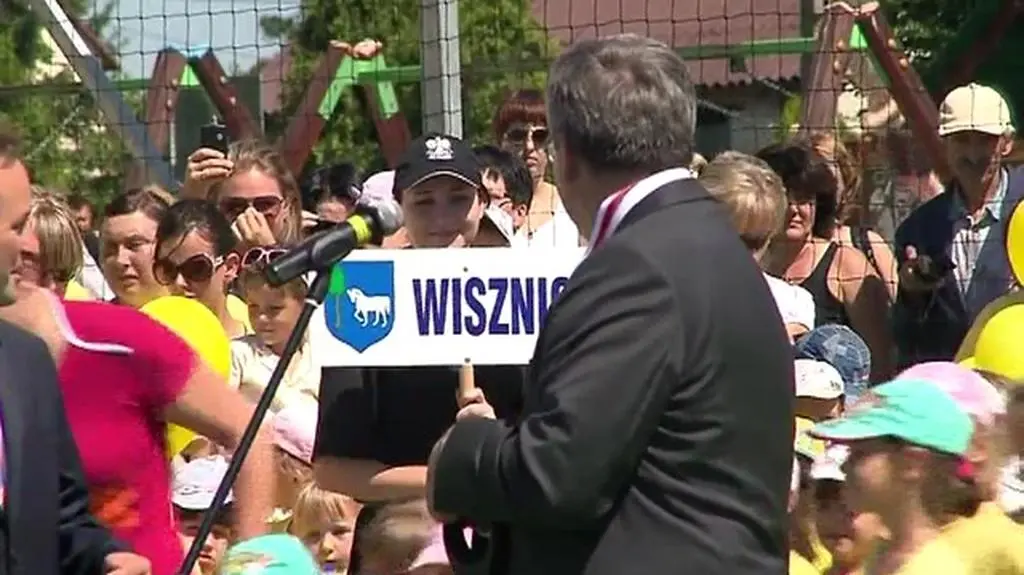 Prezydent spotkał się m. in. z przedszkolakami