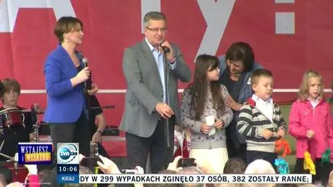 Prezydent spotkał się z dziećmi