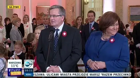 Prezydent spotkał się ze sportowcami i ich rodzinami