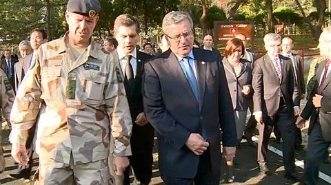 Prezydent w strefie zdemilitaryzowanej